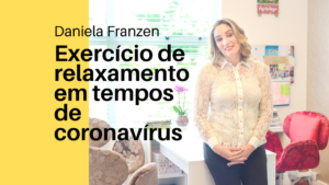 Daniela Franzen, exercicio para relaxamento
